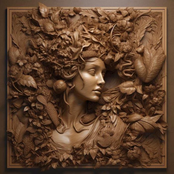 نموذج ثلاثي الأبعاد لآلة CNC 3D Art 